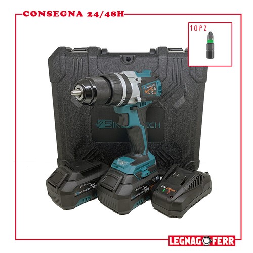 Kit trapano avvitatore - avvitatore, a