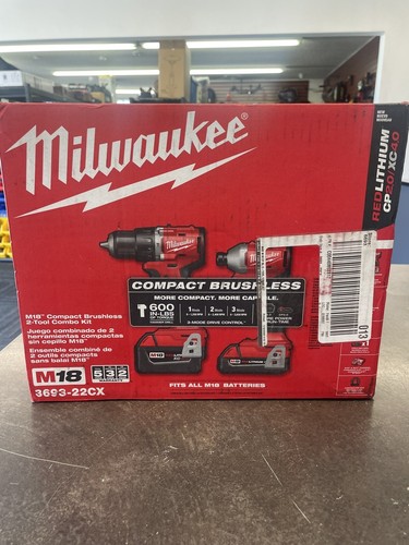 Milwaukee 3693 22cx m18 - 3693-22cx, kit