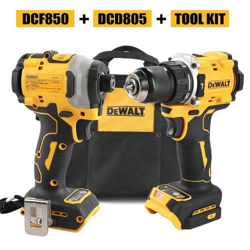 Kit dewalt dcd805 dcf850 18v - kit,