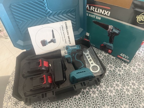 Kit rivettatrice batteria - rivettatrice, a