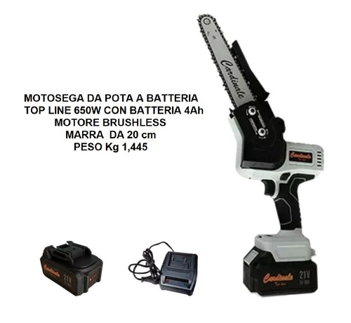 Motosega pota batteria - pota,